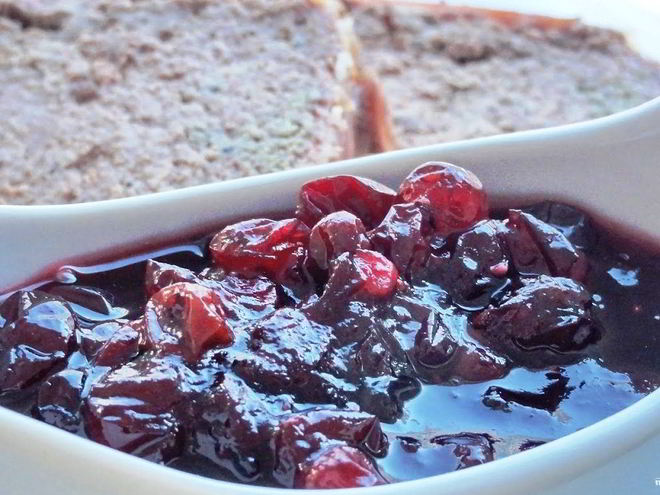 Рецепт клюквенно-имбирного соус