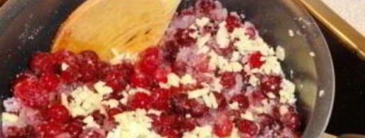 клюквенно-имбирный соус. Шаг 2