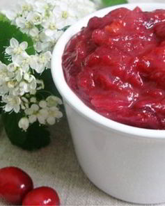 Клюквенный соус к курице