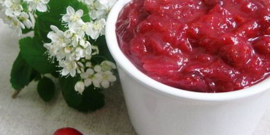 Клюквенный соус к курице