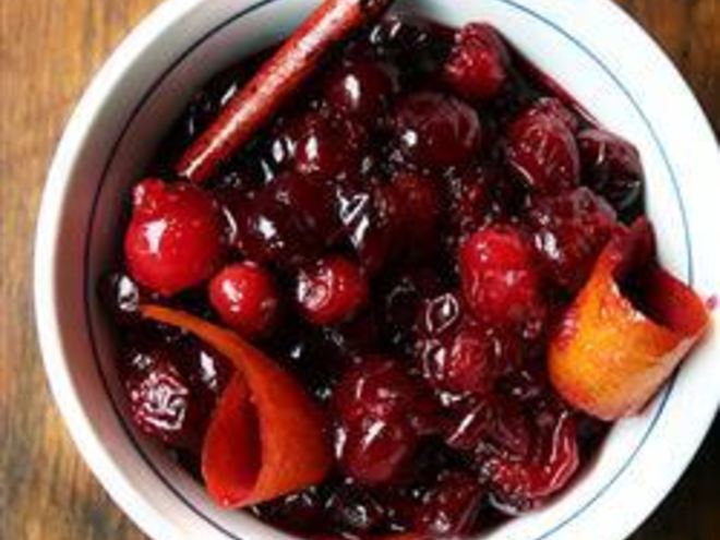 Рецепт клюквенного соуса к птице