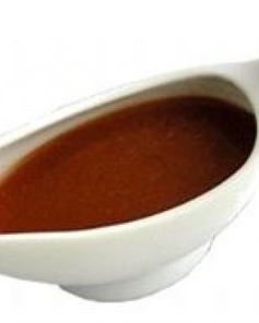 Коричневый винный соус