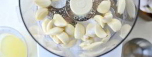 ливанский чесночный соус. Шаг 2