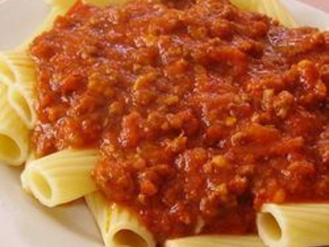 Рецепт мясного томатного соуса для макарон