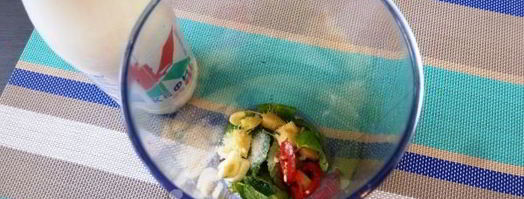 мятный соус на кефире. Шаг 5