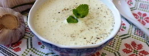 мятный соус на кефире. Шаг 8
