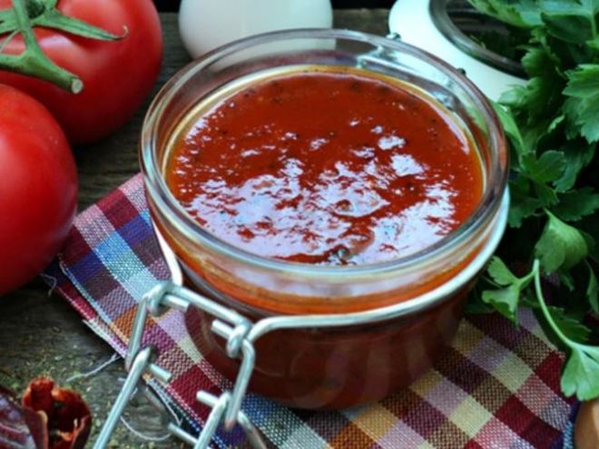 Рецепт остро-сладкого томатный соус