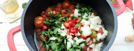 остро-сладкий томатный соус. Шаг 3