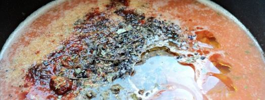 остро-сладкий томатный соус. Шаг 4