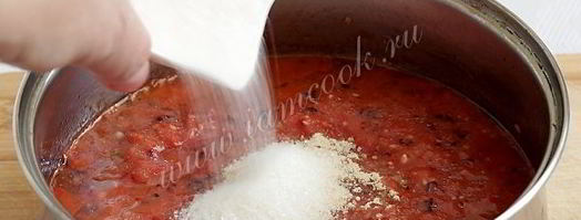 острый соус из слив и перца. Шаг 9