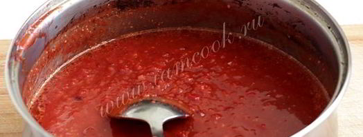 острый соус из слив и перца. Шаг 10