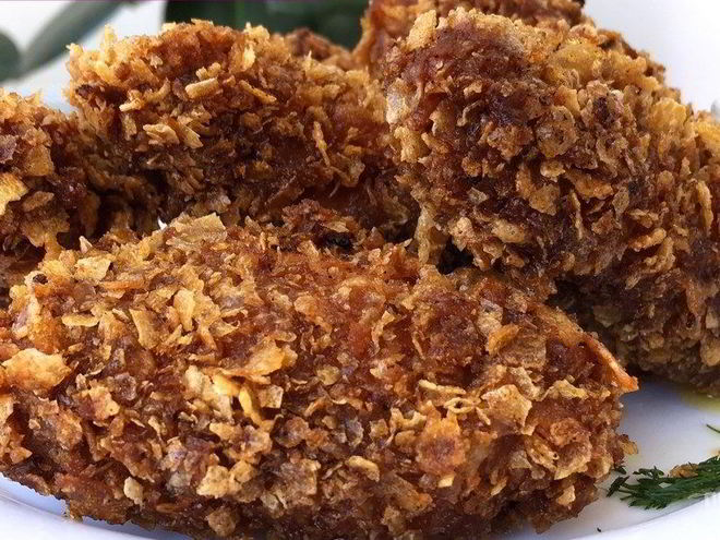 Рецепт острых куриных крылышек из kfc с соусом дор блю