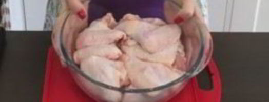 острые куриные крылышки из kfc с соусом дор блю. Шаг 3