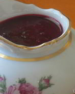 Пикантный соус из слив к мясным блюдам