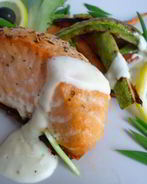 Сливочный соус для семги