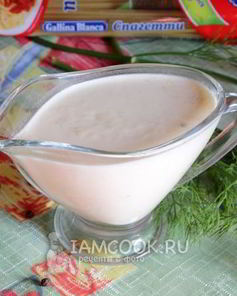 Сливочный соус для спагетти