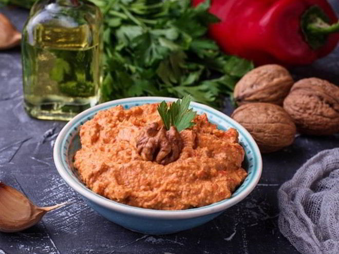 Рецепт соуса-дипа мухаммара