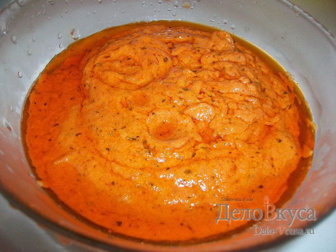 Рецепт соуса для пиццы из сметаны и томатной пасты