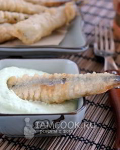 Соус для рыбы в кляре