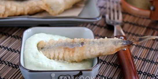 Соус для рыбы в кляре