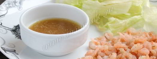 соус для салата с креветками. Шаг 6