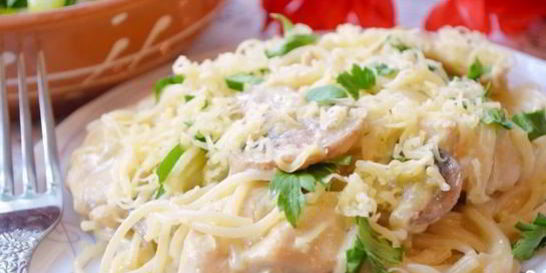 Соус для спагетти с курицей