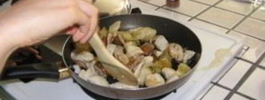 соус для спагетти с курицей. Шаг 2