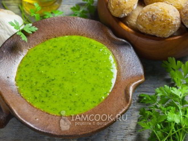 Рецепт соуса из петрушки по-канарски