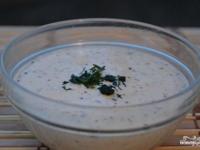 Рецепт соуса из плавленого сыра