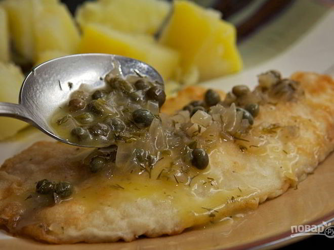 Рецепт соуса к рыбе