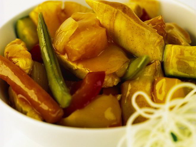 Рецепт соуса с ананасами