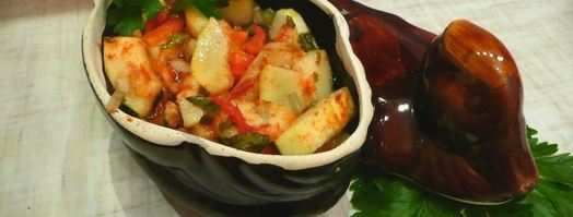 соус с кабачками и картошкой. Шаг 12