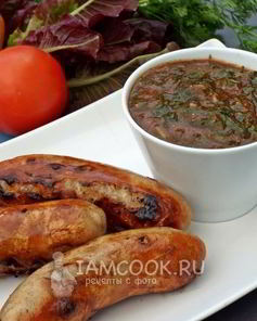 Соус Сацебели из томатной пасты