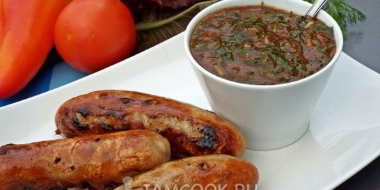 Соус Сацебели из томатной пасты