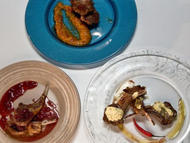 Рецепт соусов к котлете из барашка на косточке