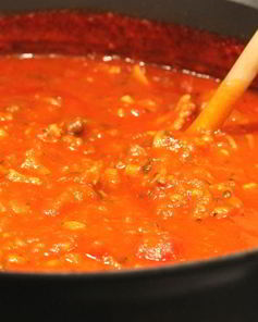 Томатно-мясной соус