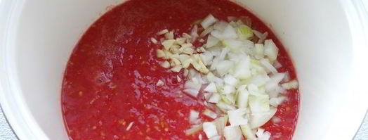 томатный соус в мультиварке. Шаг 2