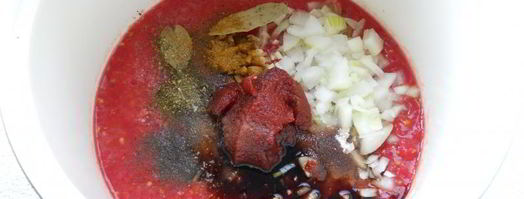 томатный соус в мультиварке. Шаг 3