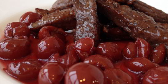 Вишневый соус к мясу