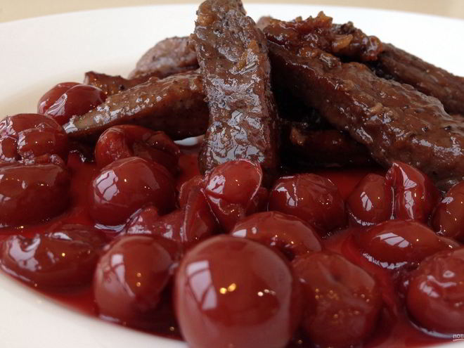 Рецепт вишневого соуса к мясу