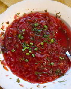 Бабушкин борщ