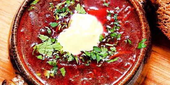 Борщ без мяса