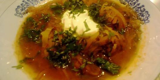 Борщ диетический