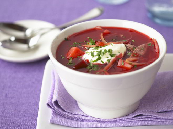 Рецепт борща из баранины