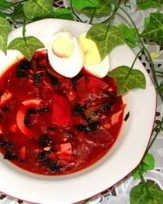 Борщ из крапивы