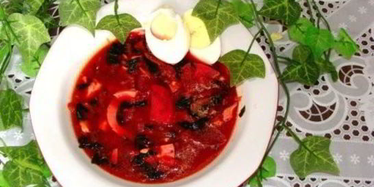 Борщ из крапивы