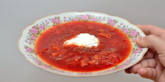 Борщ из свеклы