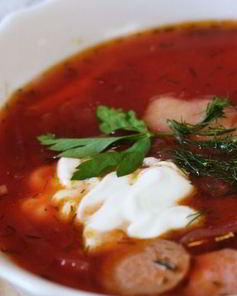 Борщ по-львовски