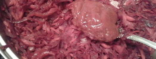 борщ с бутербродами из сала. Шаг 3