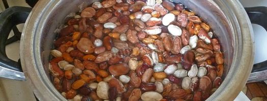 борщ с фасолью постный. Шаг 2